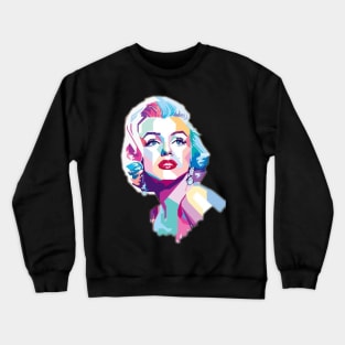 Marilyn Monroe Mosaic Art Crewneck Sweatshirt